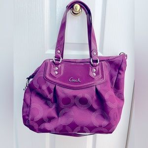 Coach Poppy crossbody tote